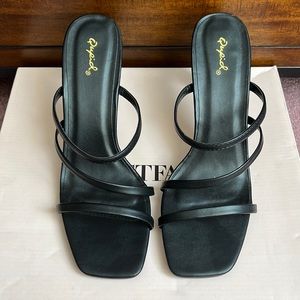 Qupid strap heels